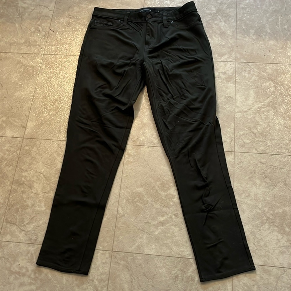 Calvin Klein Green Stretch Skinny Pants 10